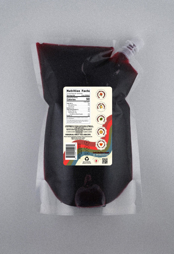 Cranberry Raspberry – Juicy Tea Concentrate (Frozen)