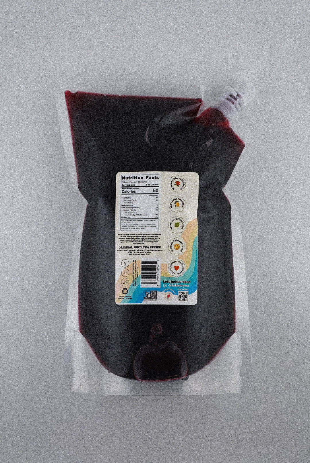 Blueberry Pomegranate – Juicy Tea Concentrate (Frozen)