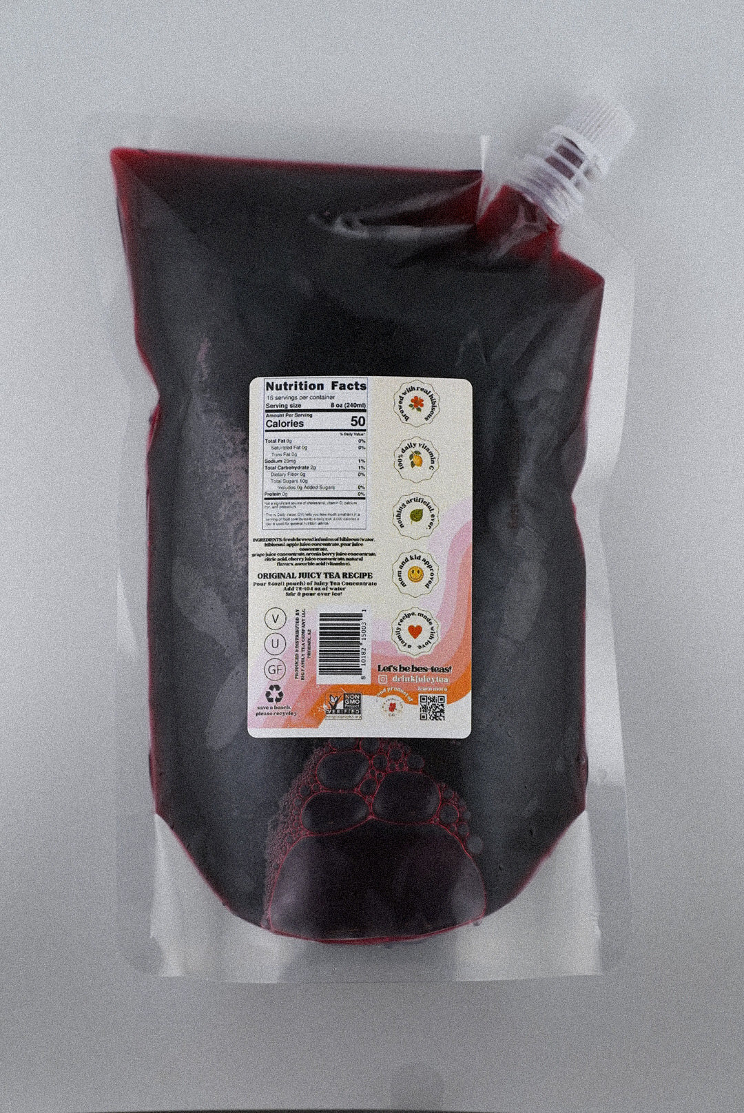 Apple Cherry – Juicy Tea Concentrate (Frozen)