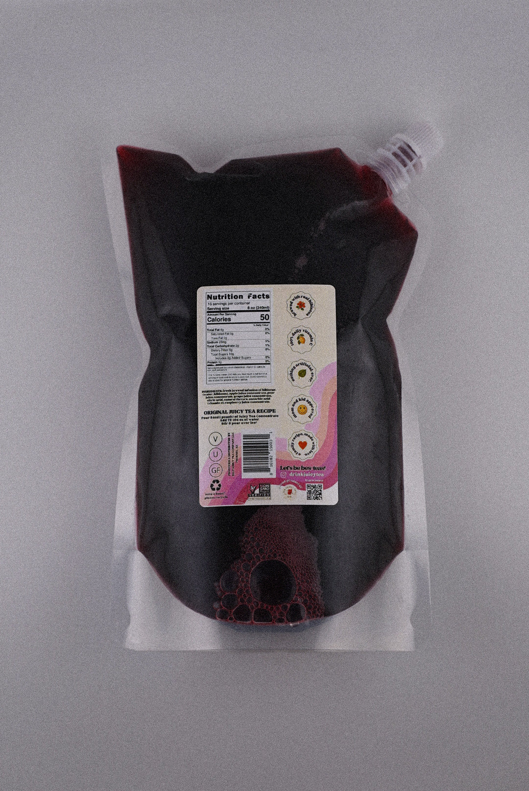 Apple Raspberry – Juicy Tea Concentrate (Frozen)