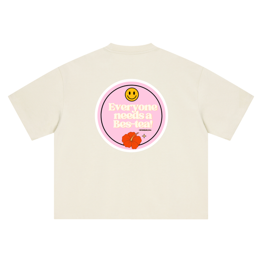 Everyone Needs A Bes-Tea! Boxy Oversized T-Shirt