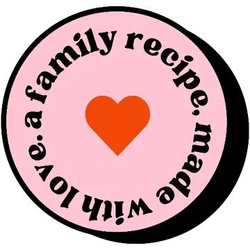 Made with love, a family recipe